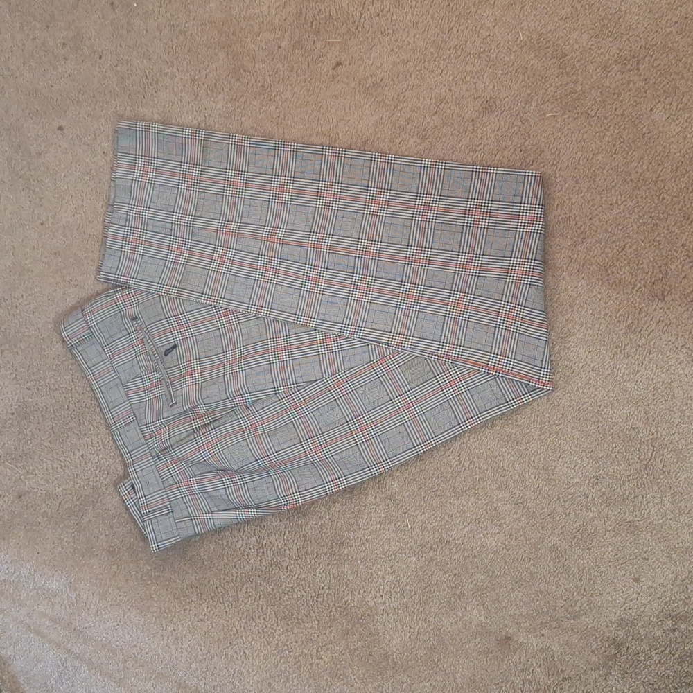 Gabrielle Plaid Dress Slacks